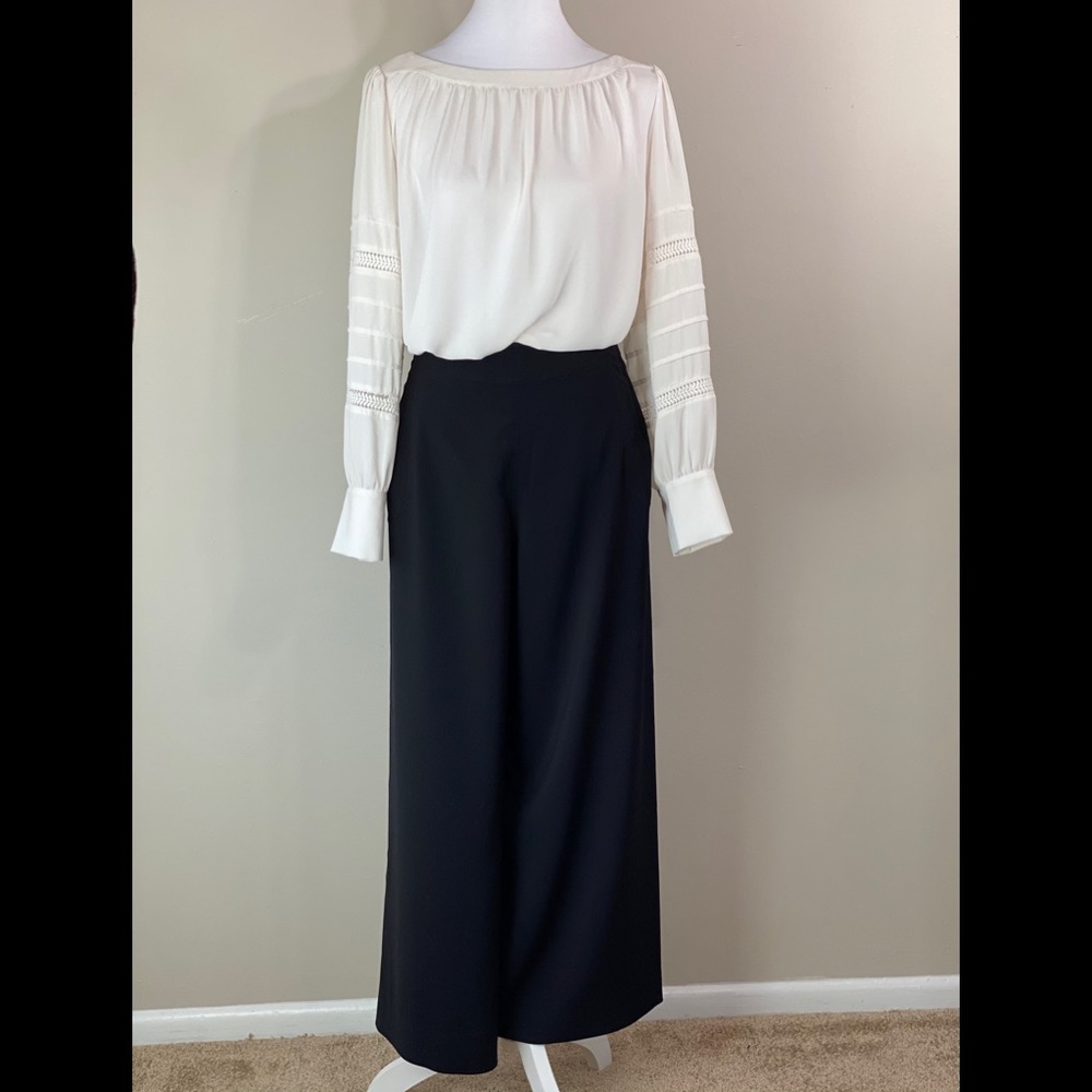 (0078) Tahari Wide Leg Trousers GORGEOUS